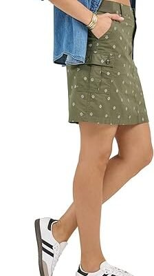 61I1KiVYvfL._AC_SY445_.jpg Women Ultra Lux Comfort with Flextogo Cargo Skort